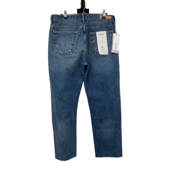 GRLFRND Jeans Womens 30 Helena High Waist Straight Leg Blue Close to You NWT - Picture 3 of 9